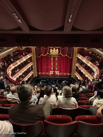 Royal Opera House Amphitheatre S59 view from seat photo