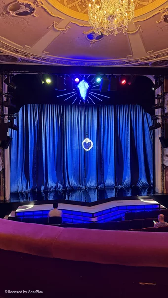 Criterion Theatre Dress Circle B18 view from seat photo