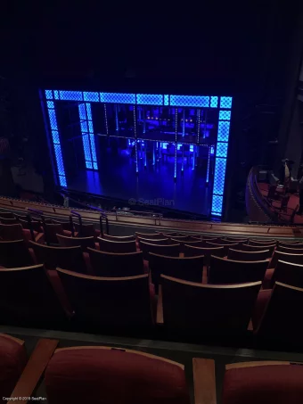 Stephen Sondheim Theatre Mezzanine HH12 view from seat photo