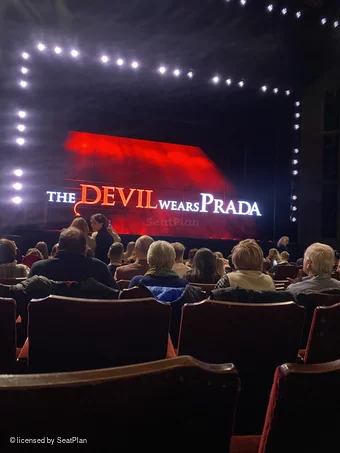 Dominion Theatre Stalls L30 view from seat photo