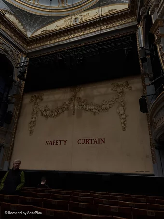 Harold Pinter Theatre Stalls H6 view from seat photo