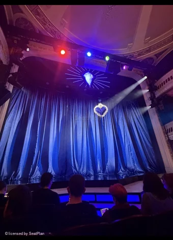 Criterion Theatre Stalls E17 view from seat photo