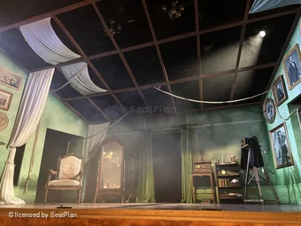 Charing Cross Theatre Stalls B2 view from seat photo