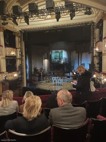 Lyric Theatre Dress Circle D7 view from seat photo