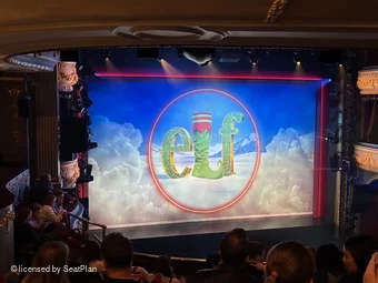 Aldwych Theatre Dress Circle G24 view from seat photo