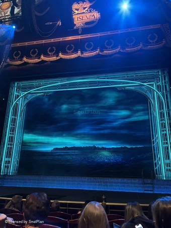 London Coliseum Stalls F15 view from seat photo