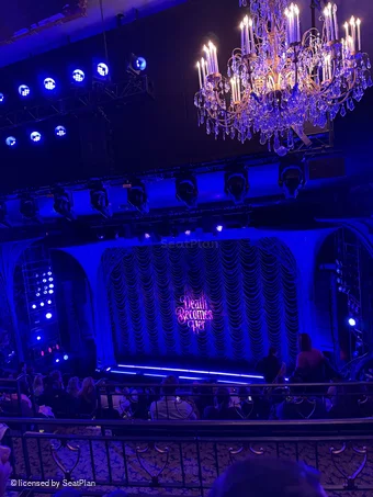 Lunt-Fontanne Theatre Rear Mezzanine C127 view from seat photo