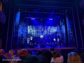 Aldwych Theatre Stalls G16 view from seat photo
