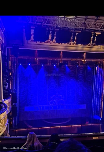 Vaudeville Theatre Dress Circle E3 view from seat photo
