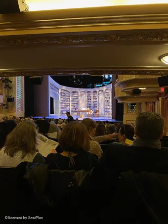 James Earl Jones Theatre Orchestra O20 view from seat photo