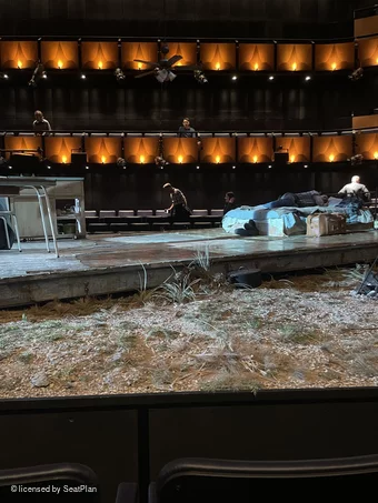 Soho Place Stalls B37 view from seat photo