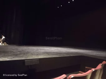 Vivian Beaumont Theater Orchestra D505 view from seat photo