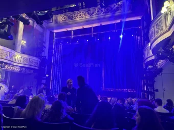 Vaudeville Theatre Stalls K16 view from seat photo