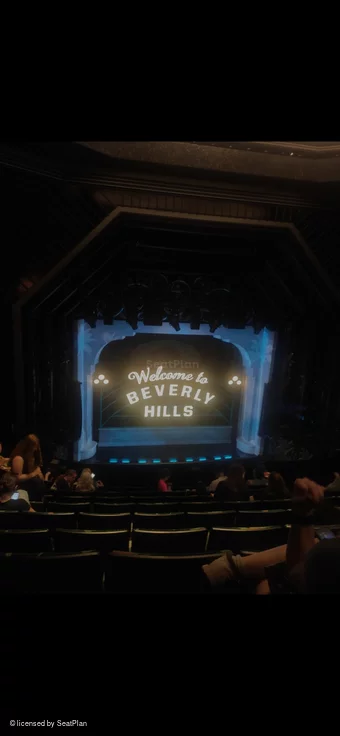 Trafalgar Theatre Dress Circle J16 view from seat photo