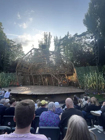 Regent's Park Open Air Theatre Lower Centre G15 view from seat photo