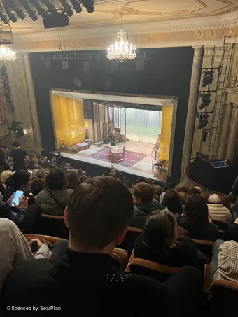 Music Box Theatre Mezzanine J24 view from seat photo