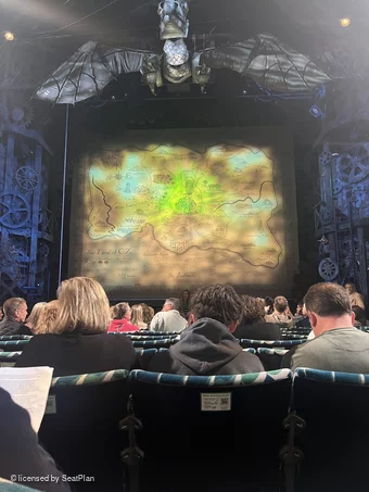 Apollo Victoria Theatre Stalls F26 view from seat photo