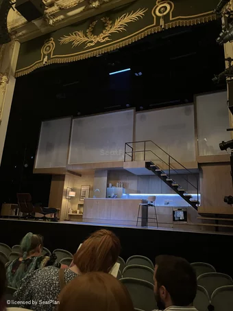 Wyndham's Theatre Stalls G7 view from seat photo