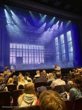 Prince Edward Theatre Stalls G28 view from seat photo