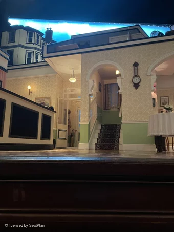 Apollo Theatre Stalls A15 view from seat photo