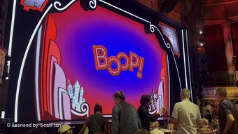 Broadhurst Theatre Orchestra J13 view from seat photo