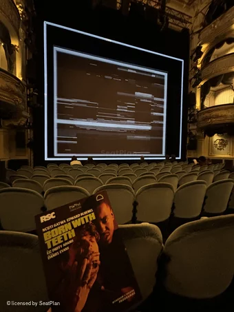 Wyndham's Theatre Stalls H20 view from seat photo