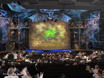 Gershwin Theatre Orchestra W107 view from seat photo