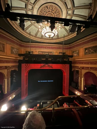 Phoenix Theatre Grand Circle B15 view from seat photo