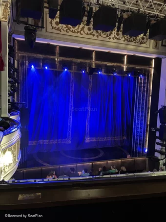 Vaudeville Theatre Dress Circle B2 view from seat photo