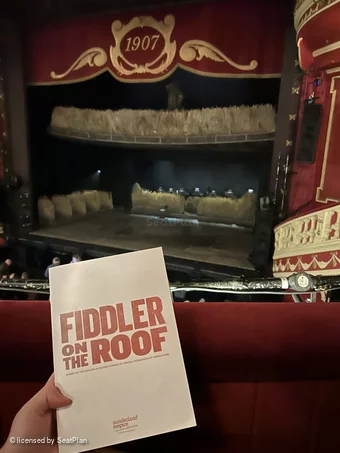 Sunderland Empire Dress Circle A13 view from seat photo