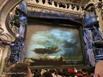 Sondheim Theatre Stalls K23 view from seat photo