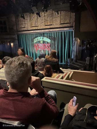 Westside Theatre Orchestra L8 view from seat photo