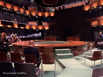 Soho Place Stalls C20 view from seat photo