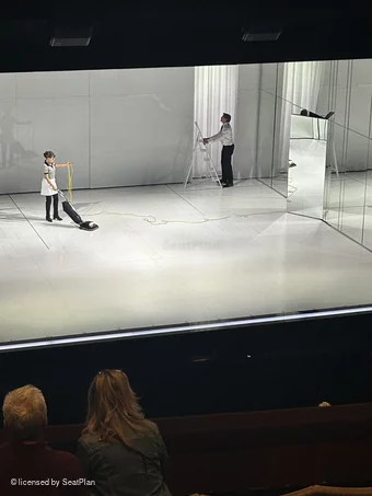 National Theatre - Lyttelton Circle G32 view from seat photo