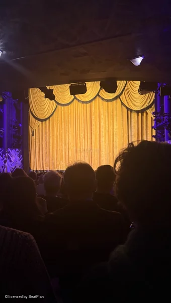 Trafalgar Theatre Stalls N4 view from seat photo