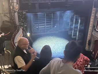 Aldwych Theatre Grand Circle E29 view from seat photo