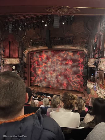 Lyceum Theatre Royal Circle G8 view from seat photo