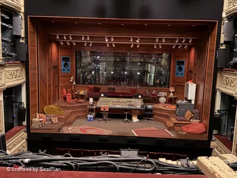 Duke of York's Theatre Royal Circle A10 view from seat photo