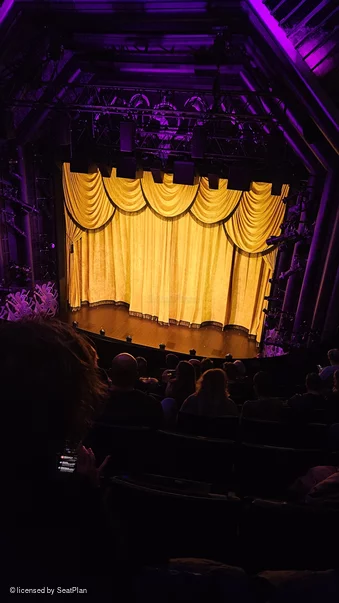 Trafalgar Theatre Dress Circle H1 view from seat photo