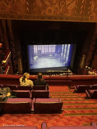 Prince Edward Theatre Grand Circle E29 view from seat photo