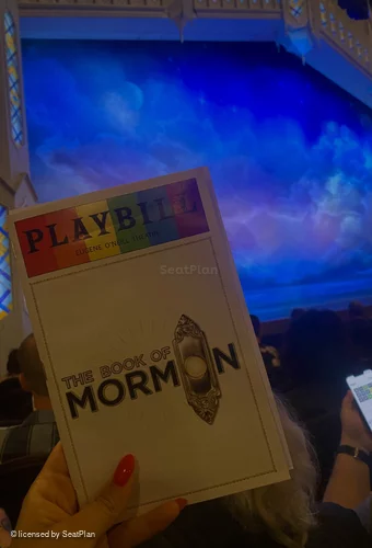 Eugene O'Neill Theatre Orchestra G13 view from seat photo