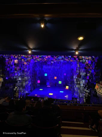 Cambridge Theatre Dress Circle G13 view from seat photo