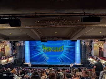 Theatre Royal Drury Lane Royal Circle L22 view from seat photo