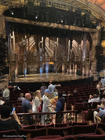 Richard Rodgers Theatre Orchestra P9 view from seat photo