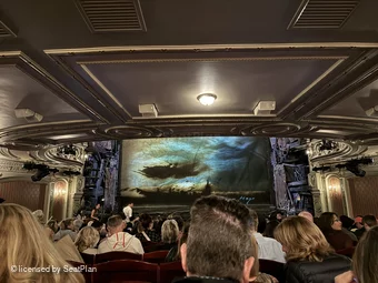 Sondheim Theatre Stalls R15 view from seat photo