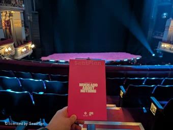 Theatre Royal Drury Lane Royal Circle E35 view from seat photo