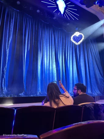 Criterion Theatre Stalls D19 view from seat photo