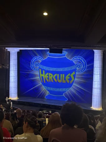 Theatre Royal Drury Lane Royal Circle J12 view from seat photo