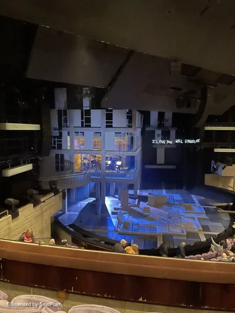 National Theatre - Olivier Circle C74 view from seat photo