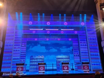 Theatre Royal Brighton Stalls K13 view from seat photo